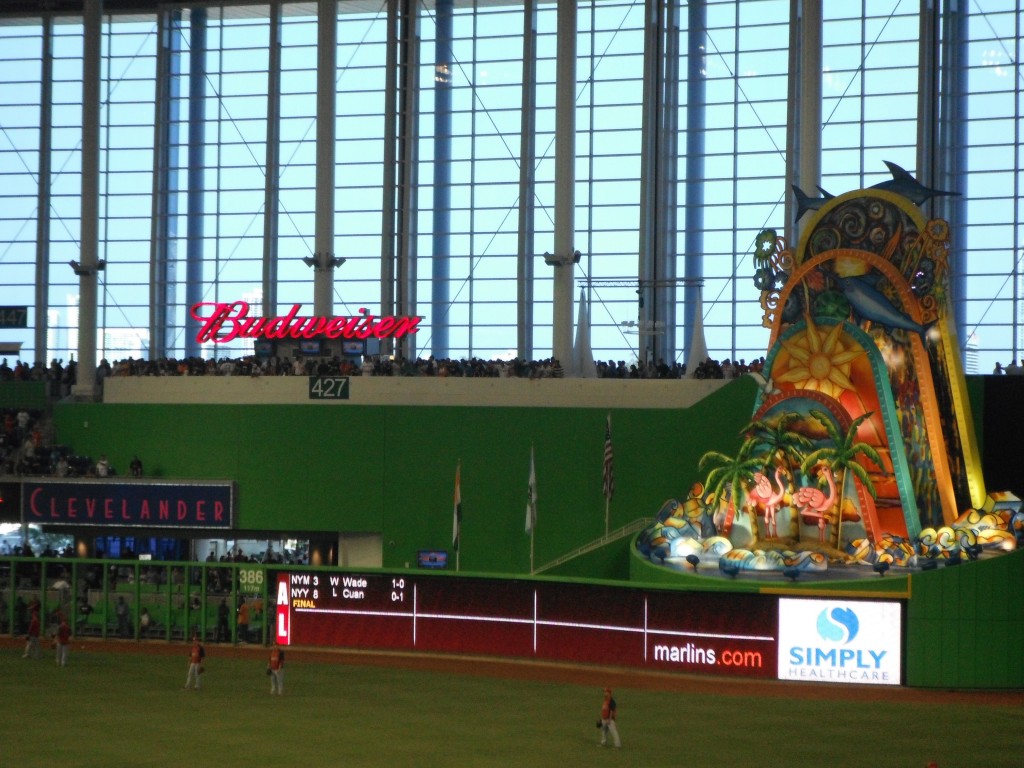 Miami Marlins Home Run Statue