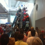 Escalator at Marlins Park