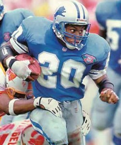 Barry Sanders, RB, Detroit Lions