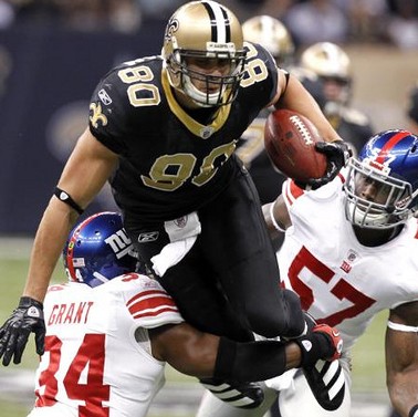 Jimmy Graham, New Orleans Saints 2012 Fantasy Tight End Rankings