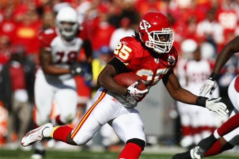 Jamaal Charles, RB, Kansas City Chiefs -- Fantasy Football 