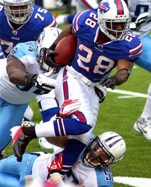 Buffalo RB C.J. Spiller - 2014 Fantasy Mock Draft