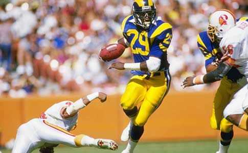 Eric Dickerson, rookie running backs