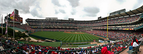 Dodger Stadium and Angel Stadium