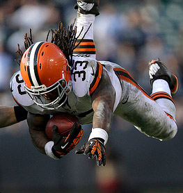 Browns RB Trent Richardson, 2013 Fantasy Football PPR Rankings