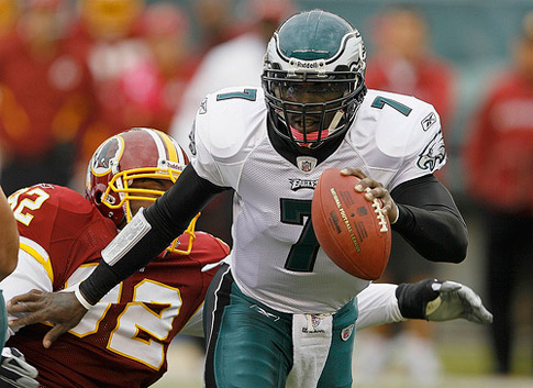 Michael Vick, Quarterback Position Battles