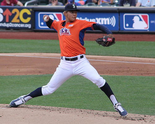 Taijuan Walker at the Futures Game. Photo by: NJ Baseball