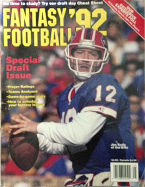 Fantasy Index - 1992 Fantasy Football Rankings