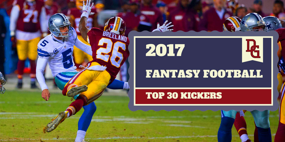 K Bailey Keith Allison - 2017 Fantasy Football Kicker Rankings