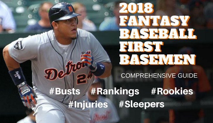 2018 Fantasy Baseball First Basemen