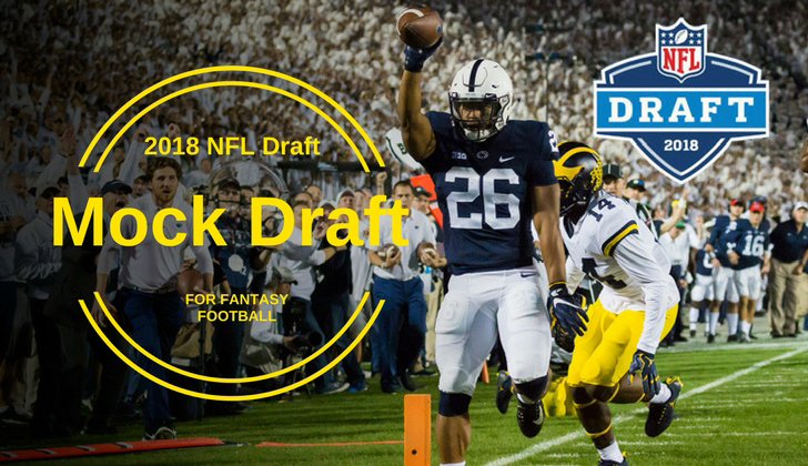 2018 NFL Mock Draft Saquon Barkley - Fantasy Football - MGoBlog featured