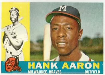 1960 Topps Hank Aaron