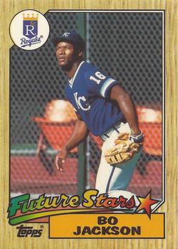 1987 Topps Bo Jackson Future Stars - Topps Rookie Cards