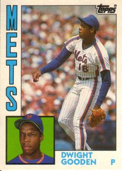 2-1984 Topps Baseball Dwight Gooden