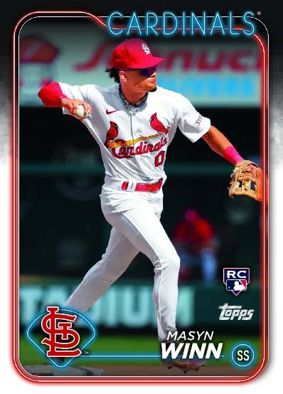 Masyn Winn-  Best Rookie Cards For 2024 Topps Series 2 Baseball