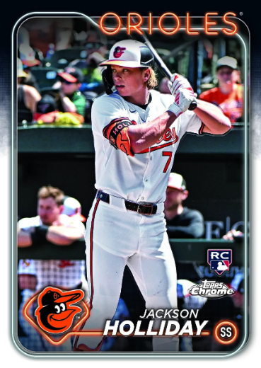 2024 Topps Chrome Rookie Cards - Jackson Holliday